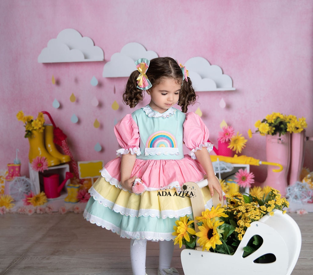 Classic Rainbow Dress 🌈 - Baby Essentially