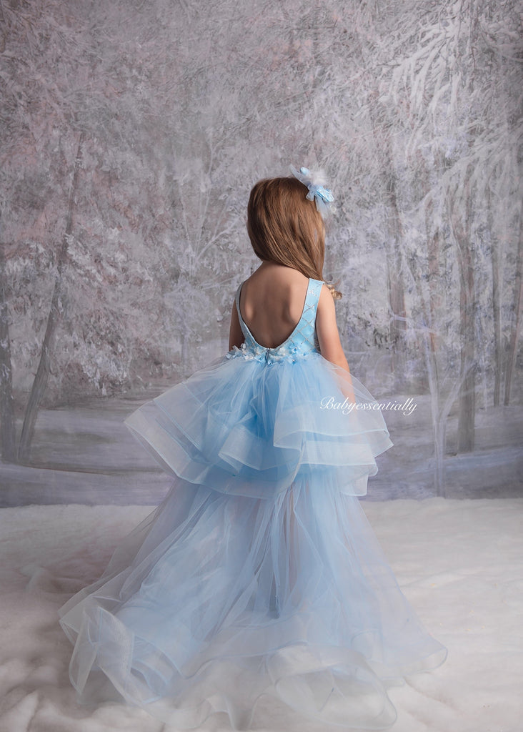 Sparkle Blue Dress - Baby Essentially