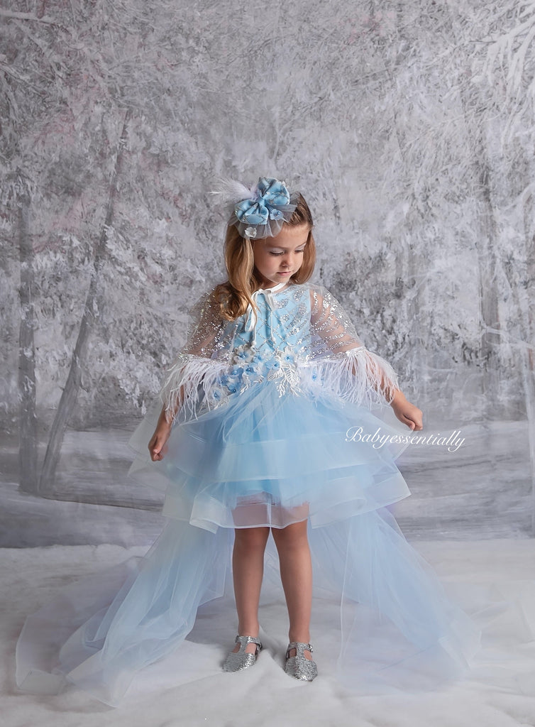 Sparkle Blue Dress - Baby Essentially