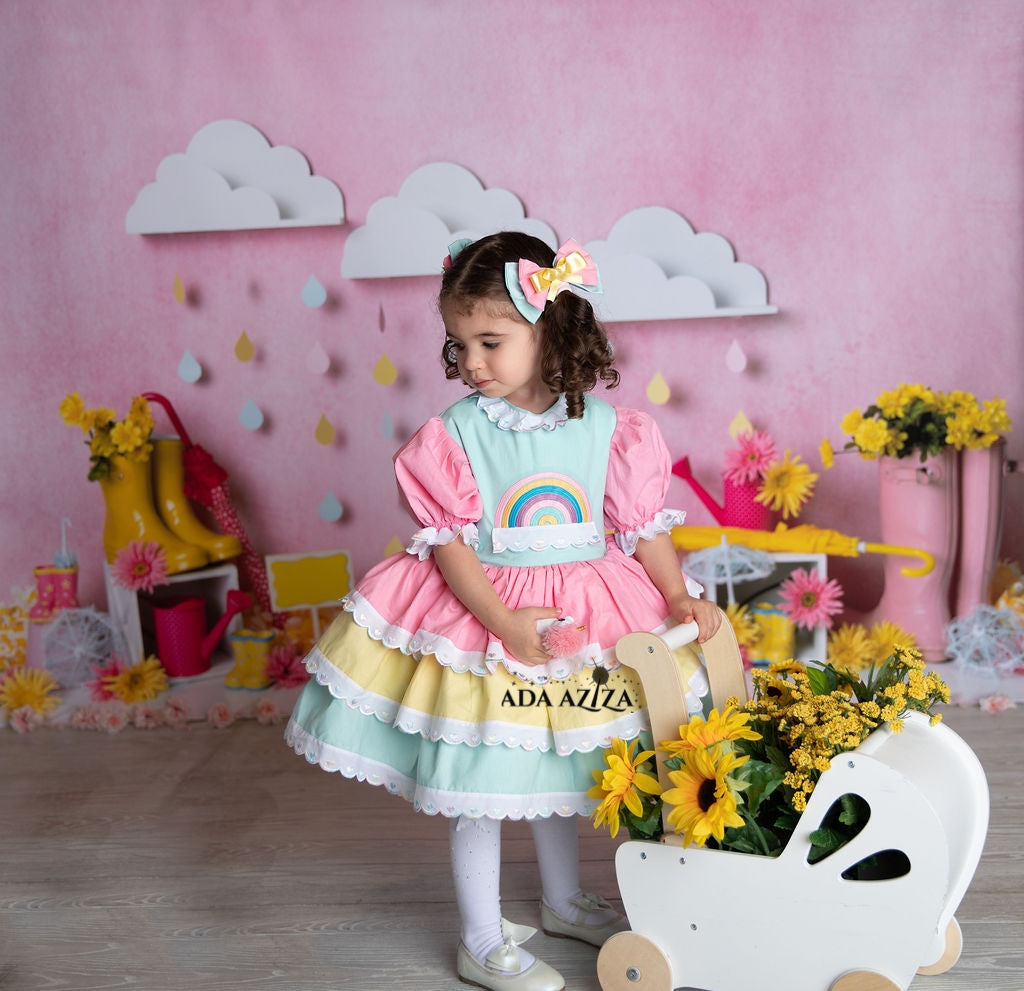 Classic Rainbow Dress 🌈 - Baby Essentially