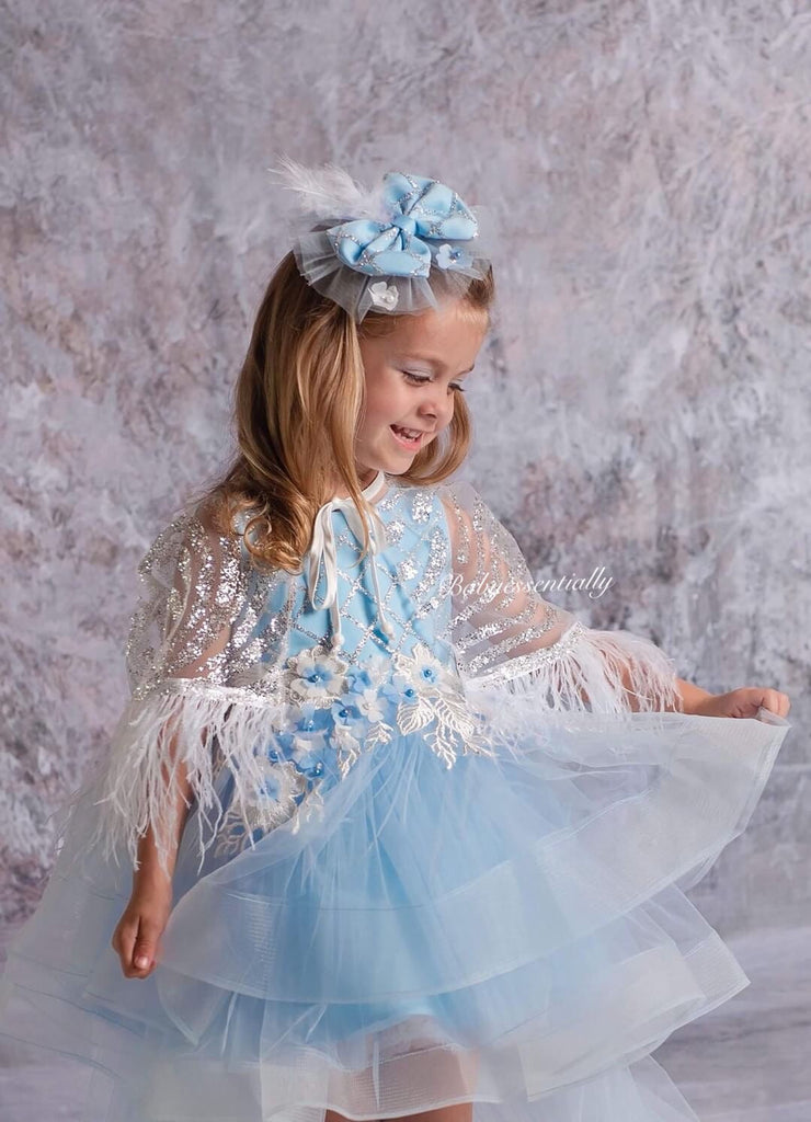 Sparkle Blue Dress - Baby Essentially