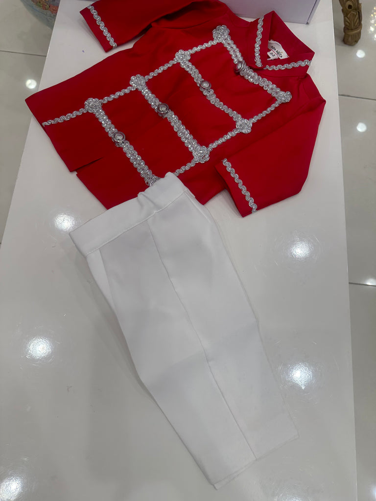 Red Prince Suit - Baby Essentially