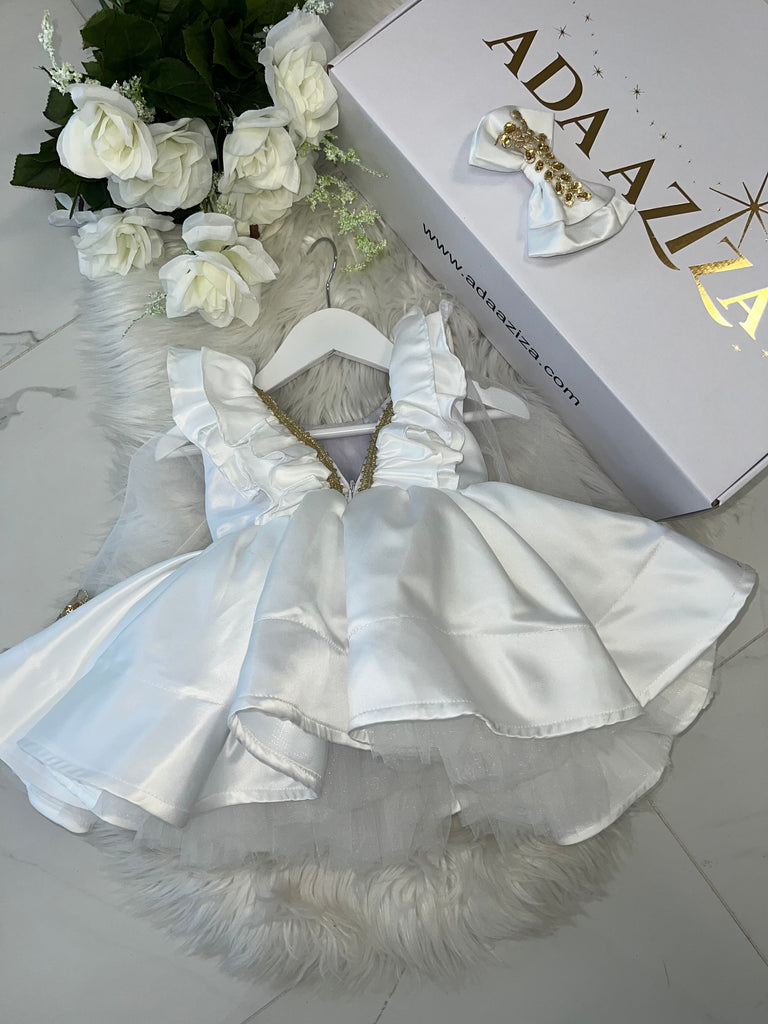 Sasha Dress white - Baby Essentially