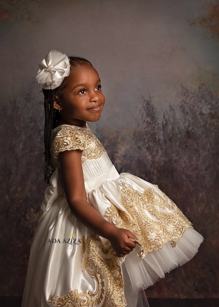 Esmeralda Dress White - Baby Essentially