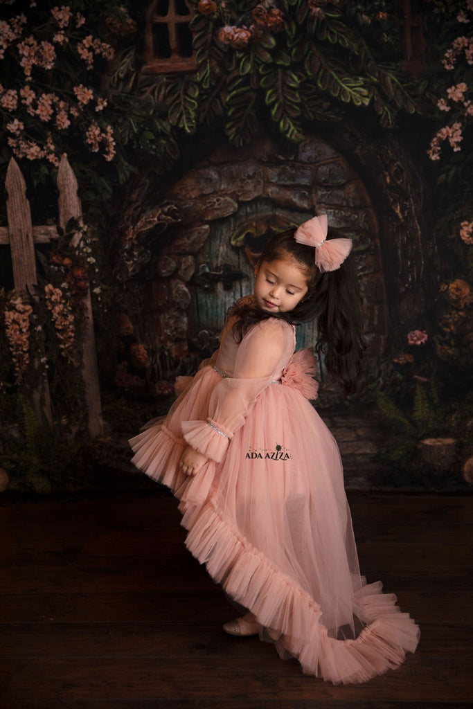 Antoinette Dress Blush - Baby Essentially