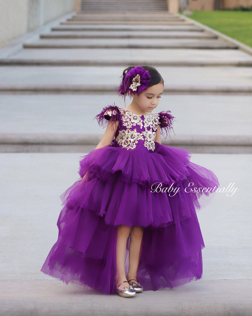 Demi Dress Purple - Baby Essentially