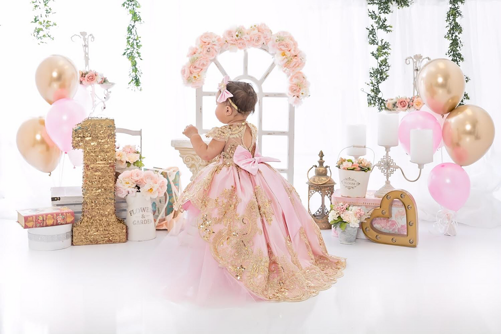 Princess Jasmine Dress Custom High Low Pink - Baby Essentially