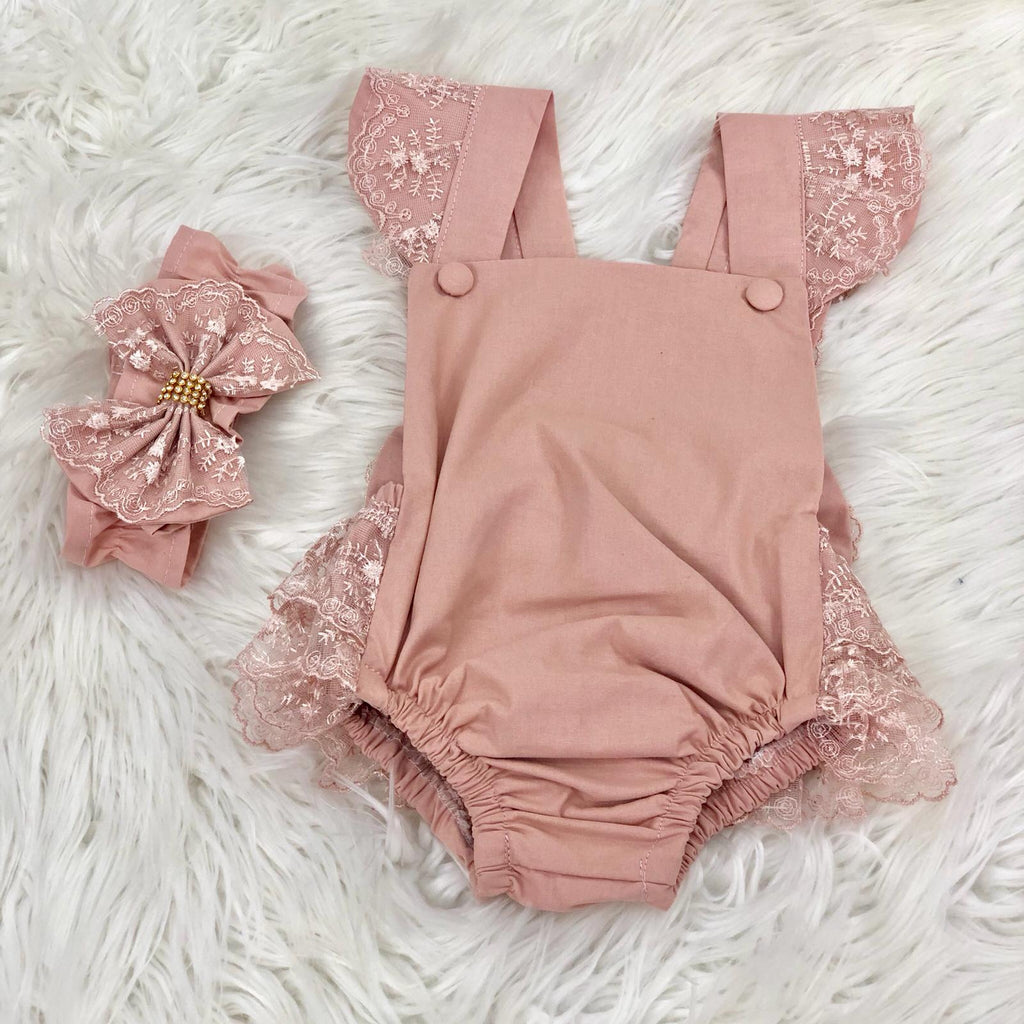 Blush  Romper - Baby Essentially