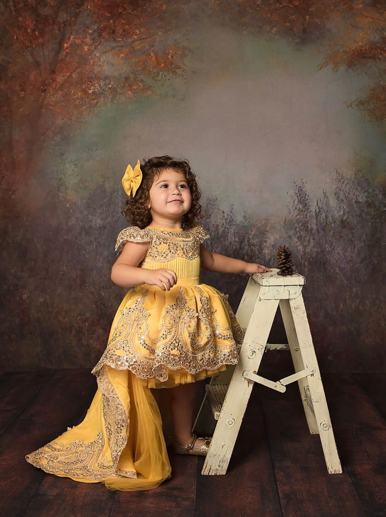 Esmeralda Dress Yellow - Baby Essentially