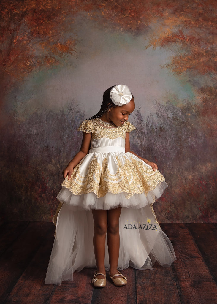 Esmeralda Dress White - Baby Essentially