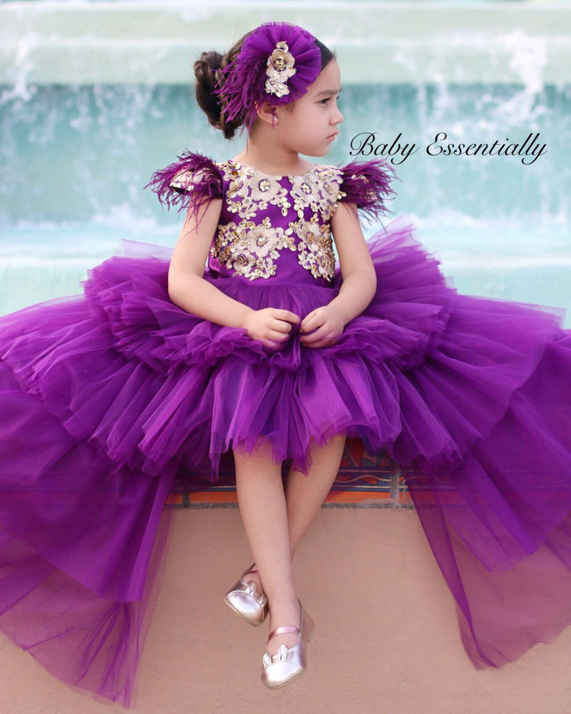 Demi Dress Purple - Baby Essentially