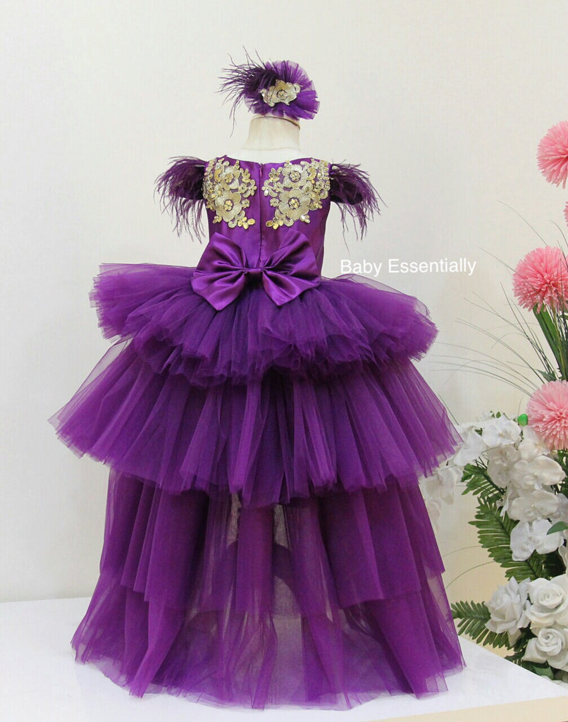 Demi Dress Purple - Baby Essentially