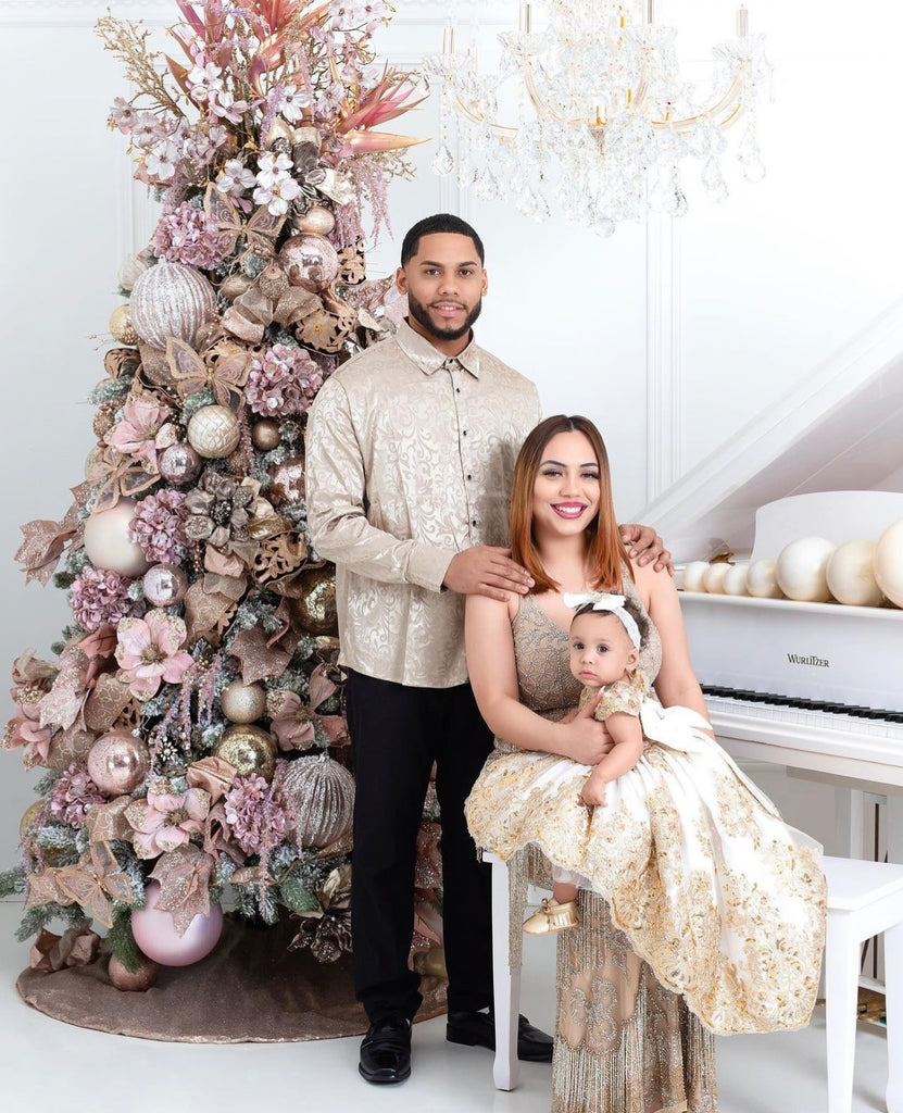 Jasmine  Dress Custom High Low White - Baby Essentially