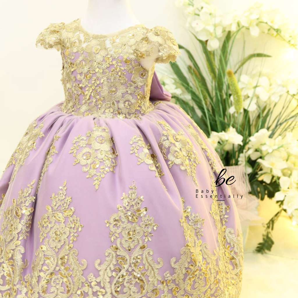 Princess Jasmine Dress Lavender - Baby Essentially