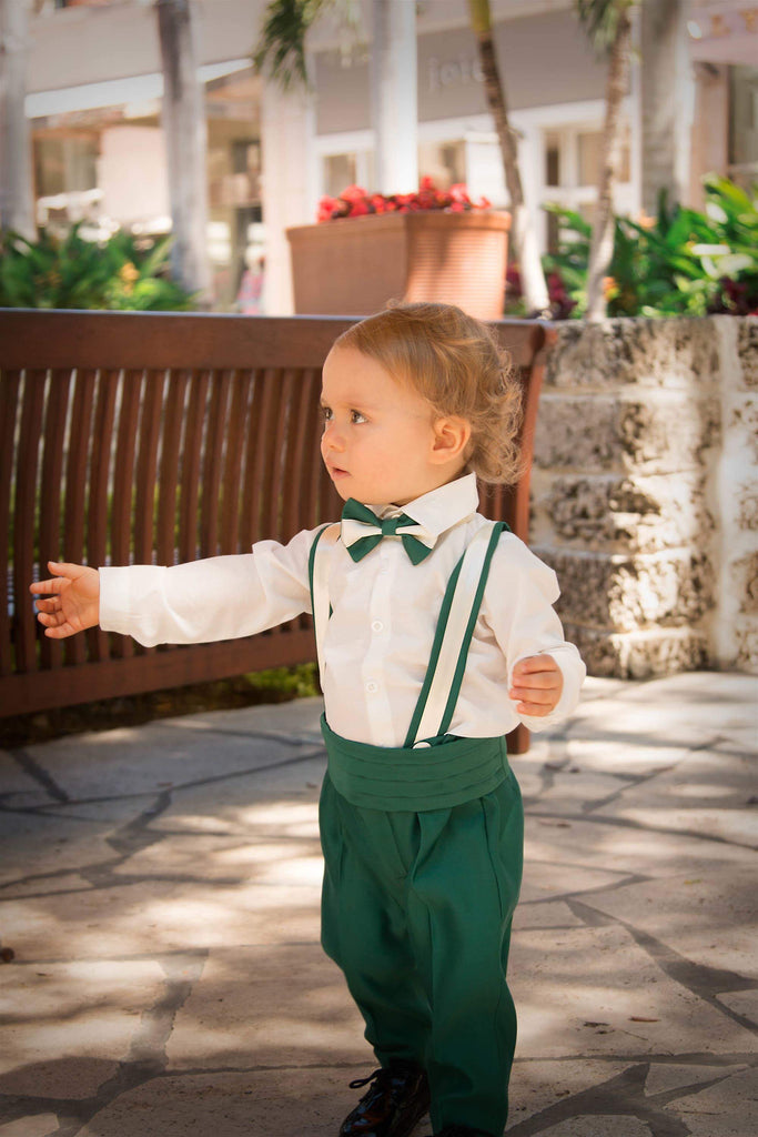 Prince William Tux Green - Baby Essentially