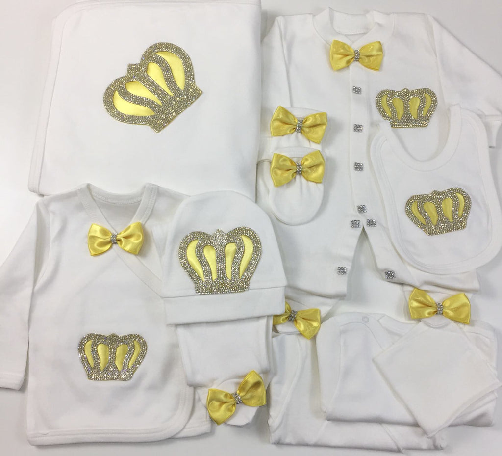 10 Pieces Prince Yellow - Baby Essentially
