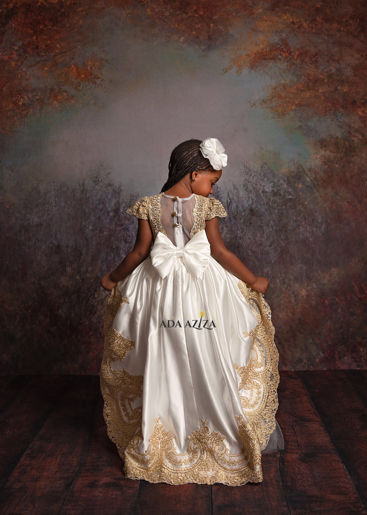 Esmeralda Dress White - Baby Essentially