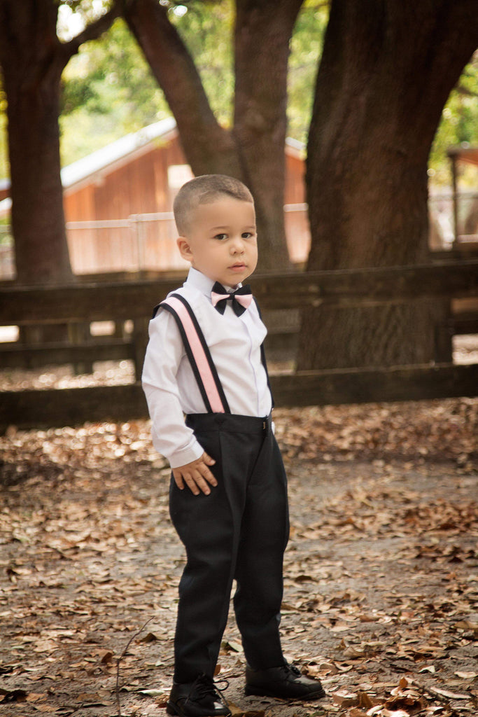 Ryder Suspenders  Pink - Baby Essentially