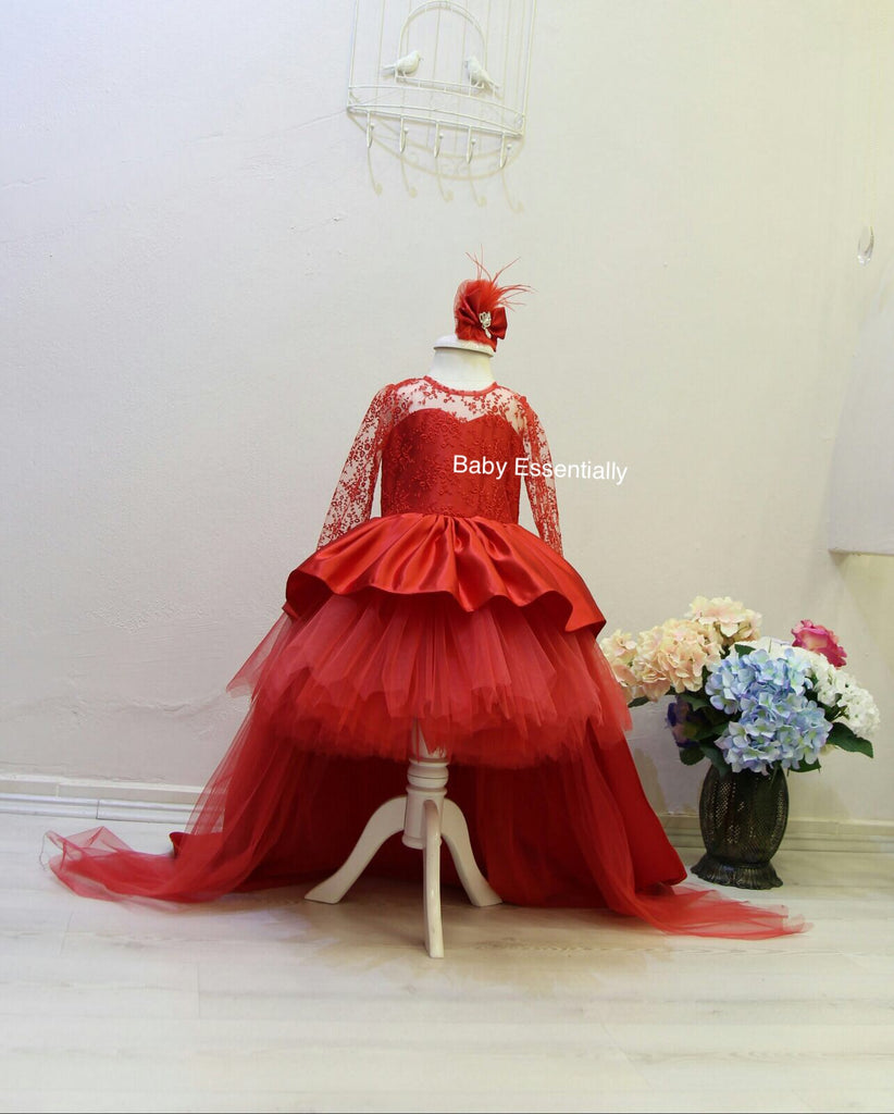 Red Dalia - Baby Essentially