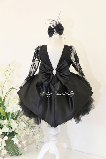 Amanda Dress Black - Baby Essentially