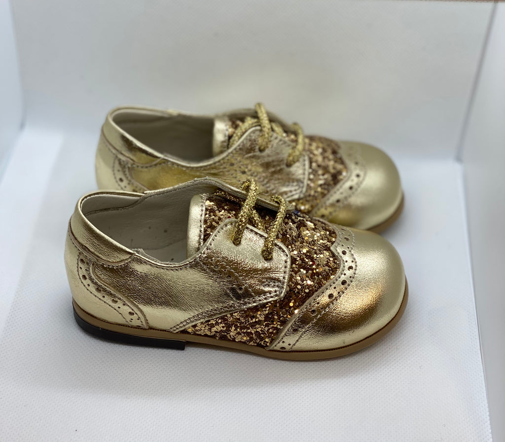 Gold Oxford Shoes - Baby Essentially
