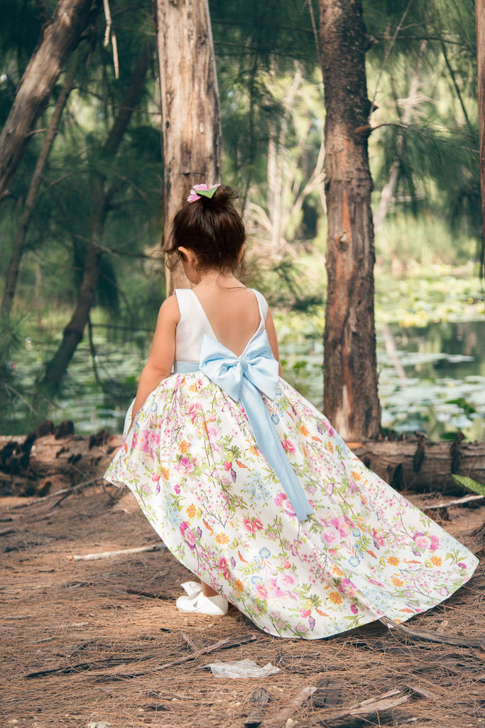 Carmen Train Dress - Baby Essentially