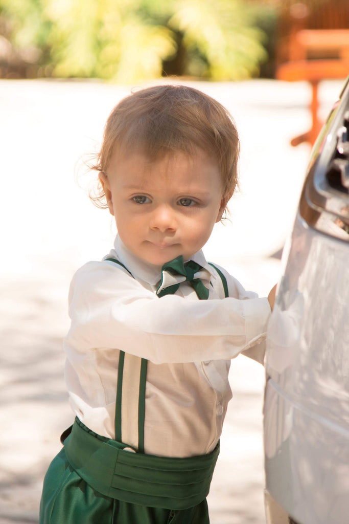 Prince William Tux Green - Baby Essentially