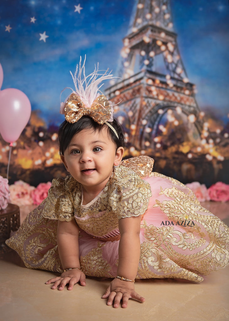 Esmeralda Dress Pink Short - Baby Essentially