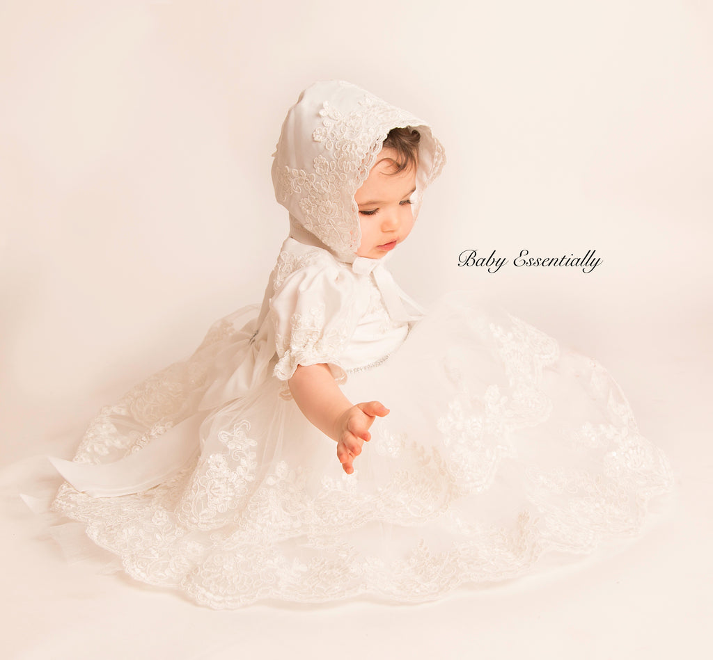 Baptism Liza Dress - Baby Essentially