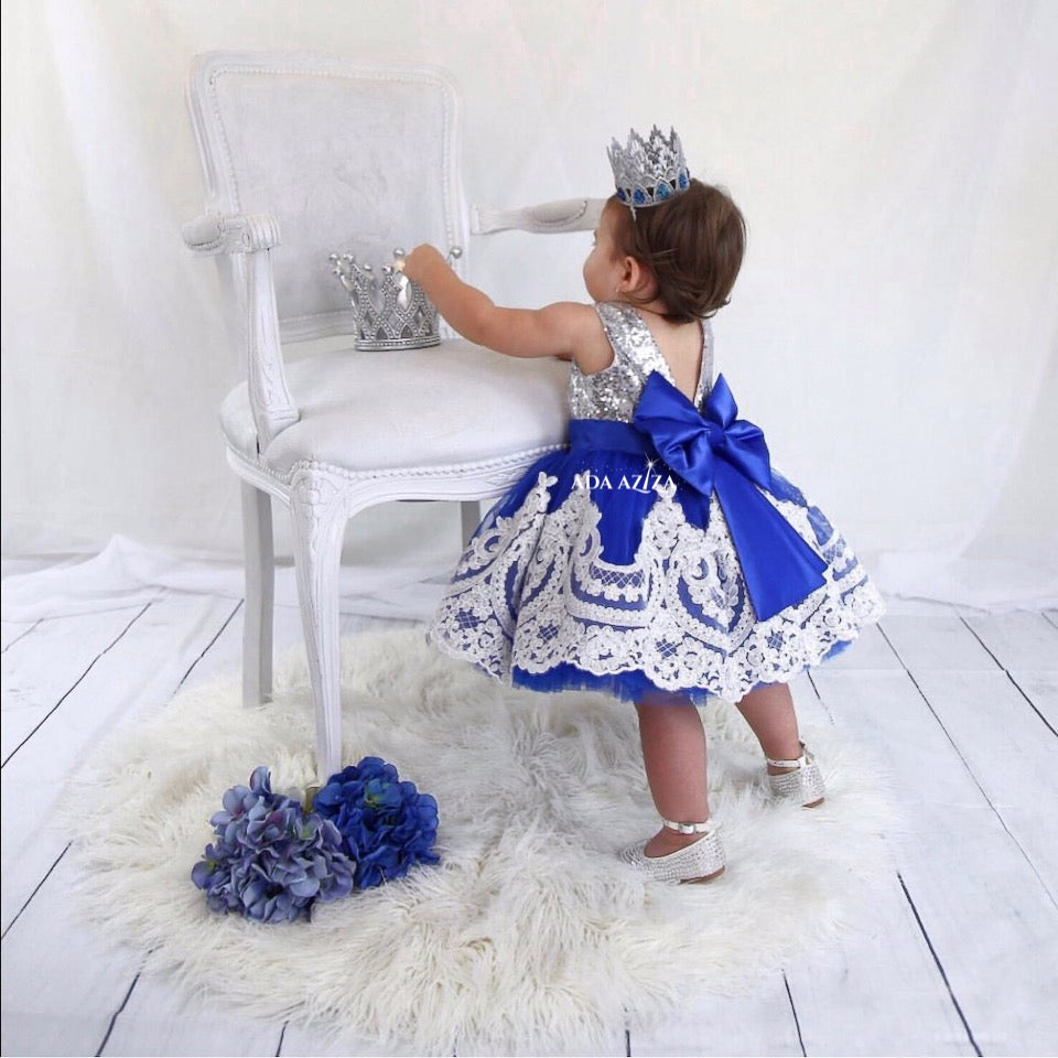 Baby royal outlet blue dress