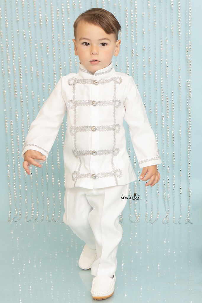 White Prince Suit - Baby Essentially