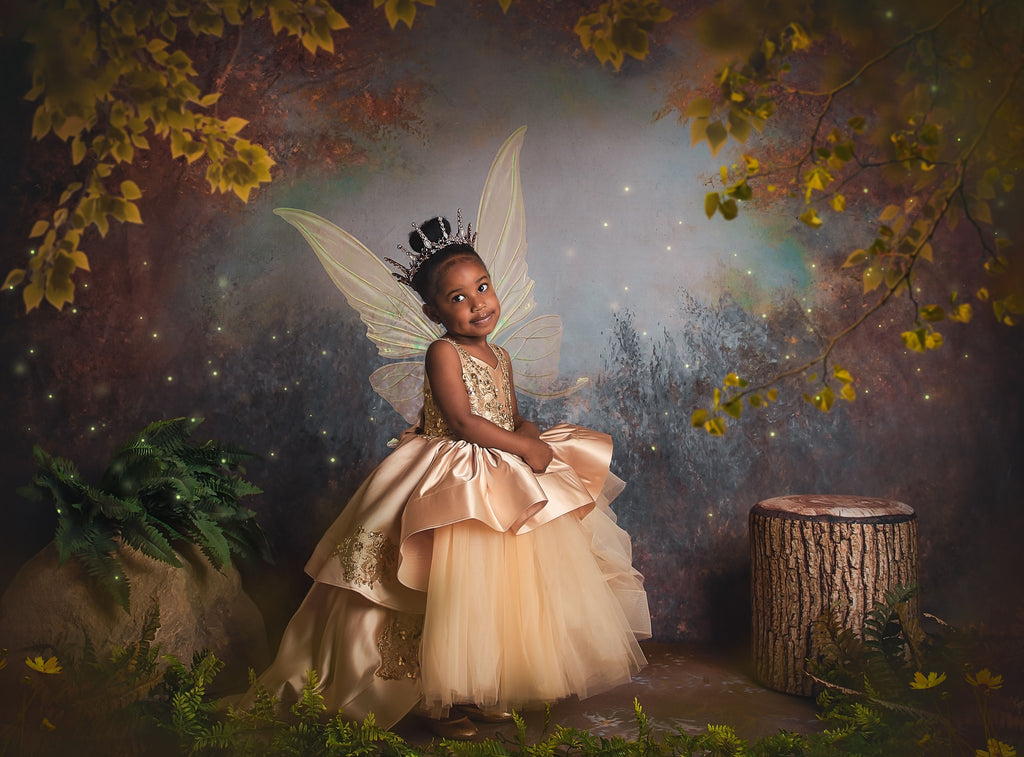 Ari Dress Champagne - Baby Essentially