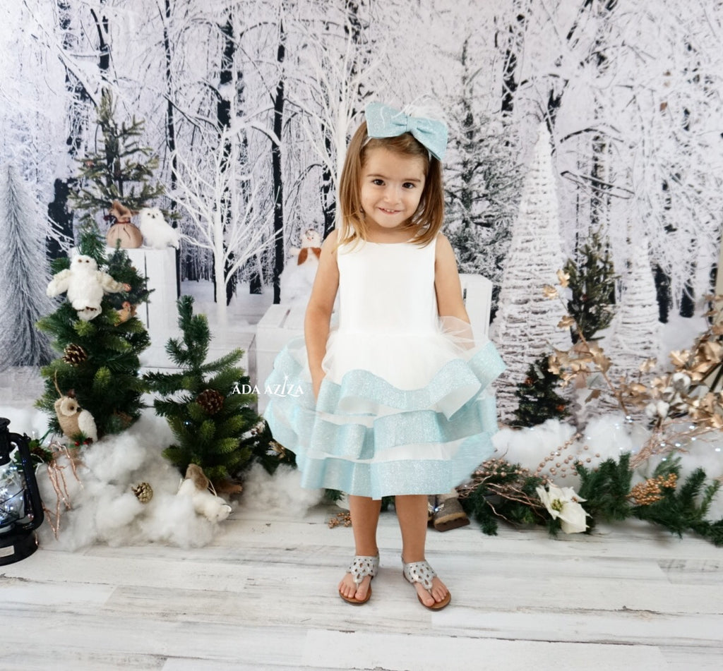 Ada Dress Blue - Baby Essentially