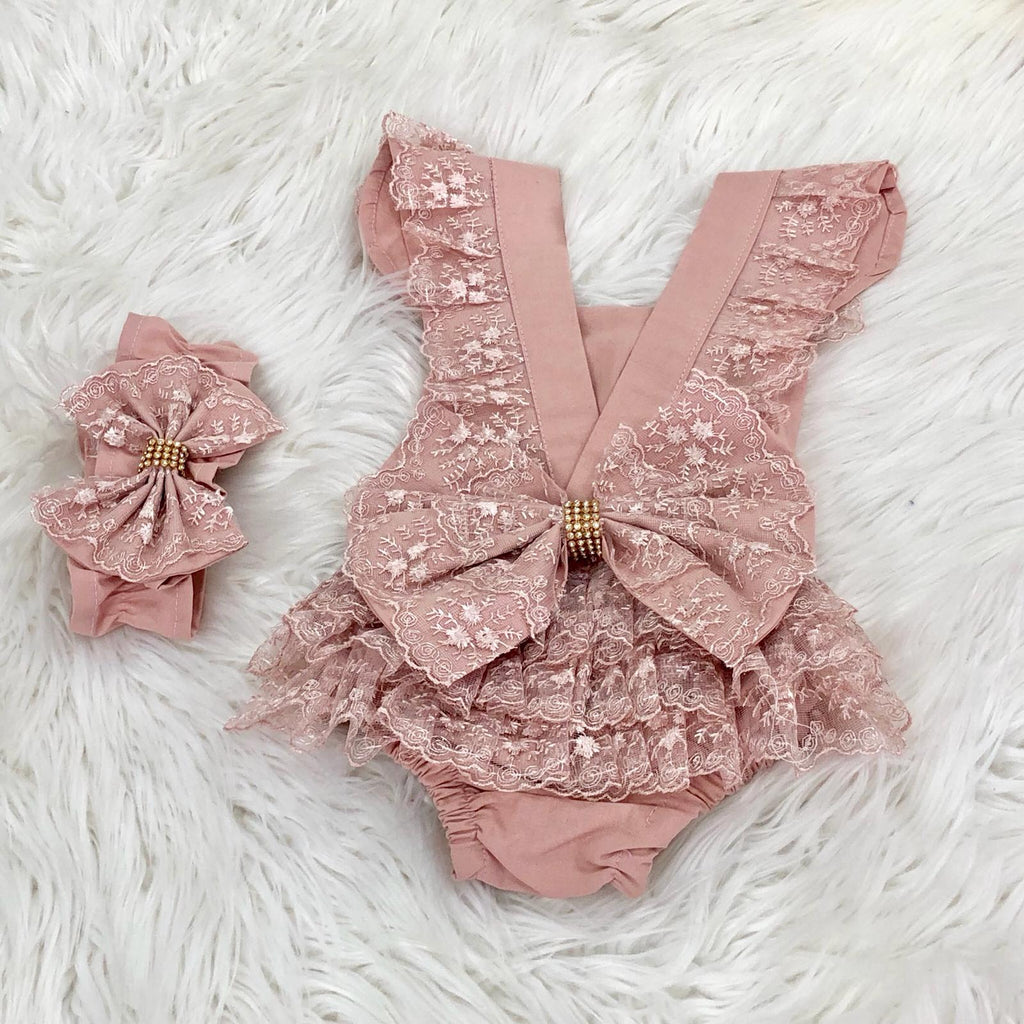 Blush  Romper - Baby Essentially