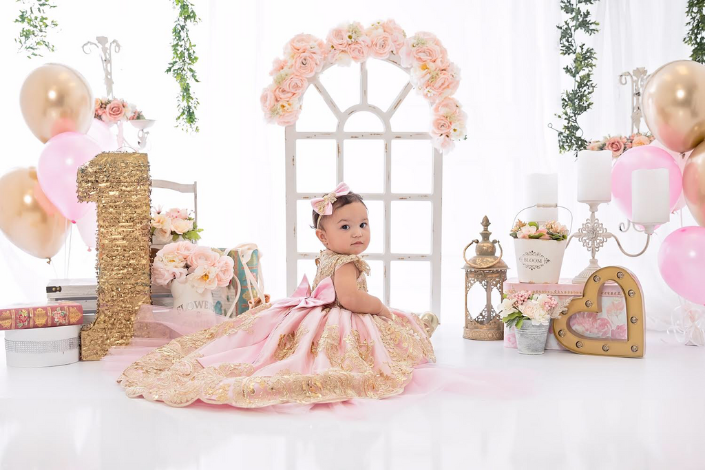 Princess Jasmine Dress Custom High Low Pink - Baby Essentially