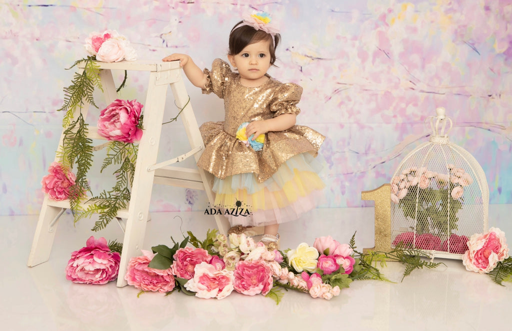 Bethany Dress Pastel - Baby Essentially