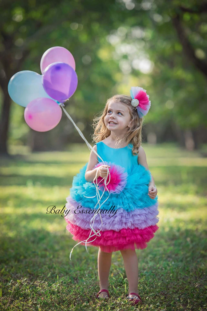 Peacock Dress - Baby Essentially