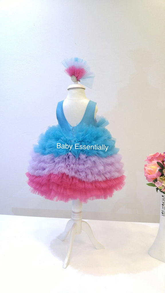Peacock Dress - Baby Essentially