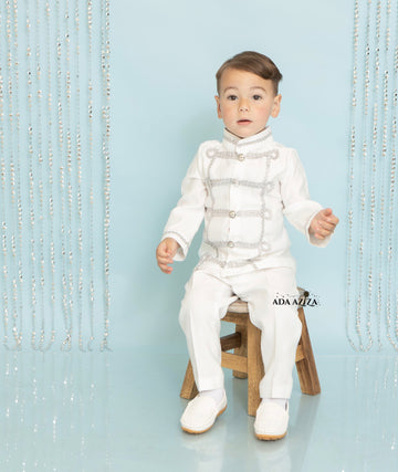 White Prince Suit - Baby Essentially