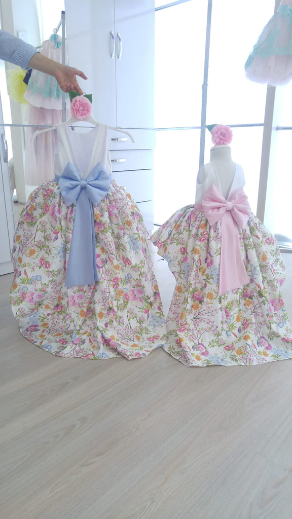 Carmen Train Dress - Baby Essentially