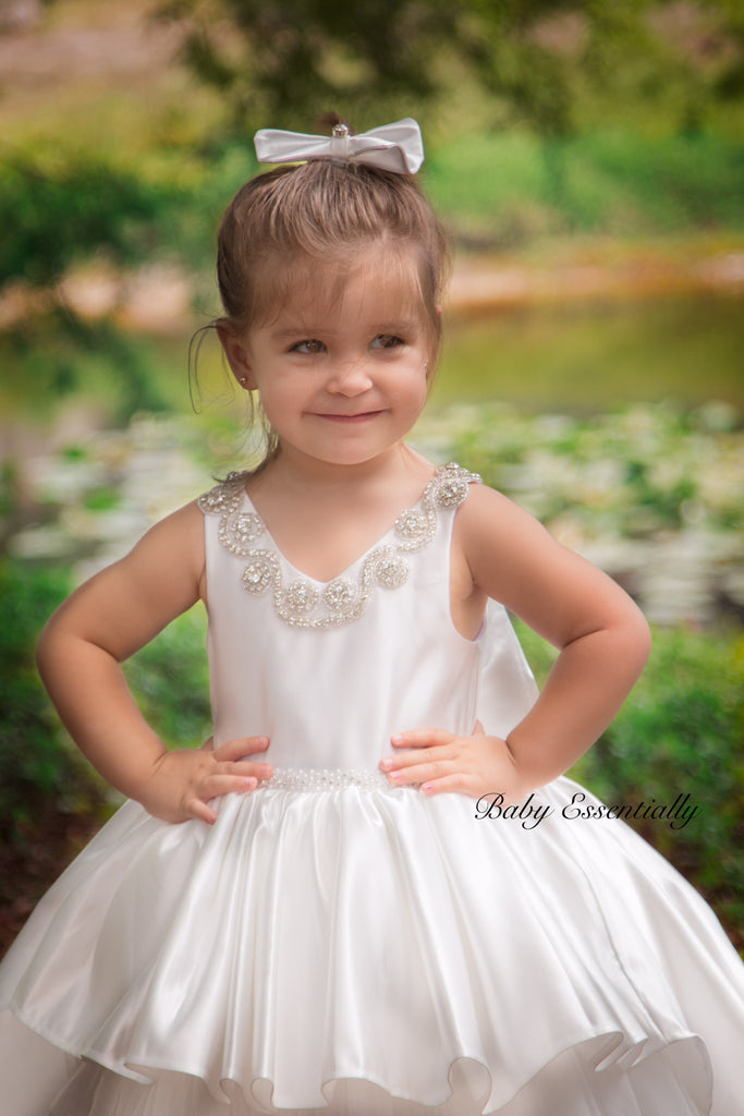 Princess Leia Dress White - Baby Essentially