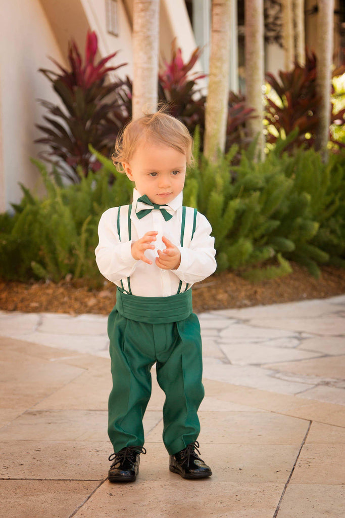 Prince William Tux Green - Baby Essentially