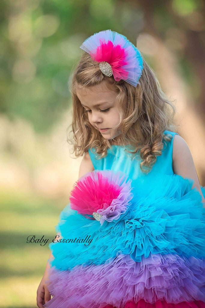 Peacock Dress - Baby Essentially