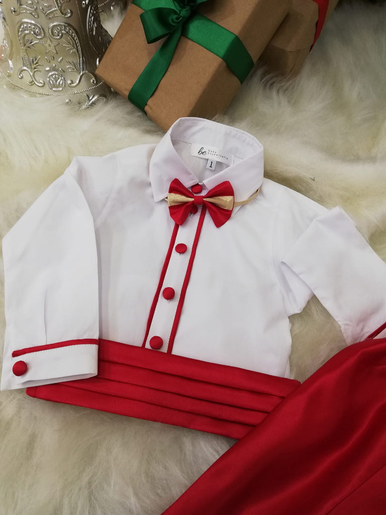 Prince William Tux Red - Baby Essentially