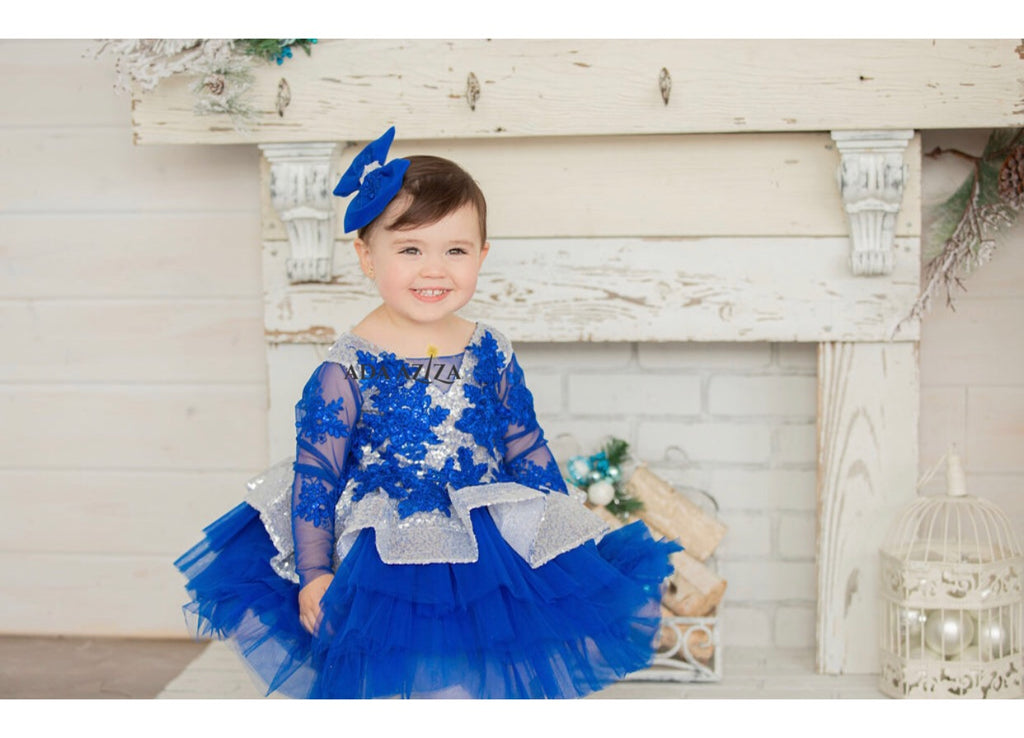 Sabrina Dress Blue - Baby Essentially