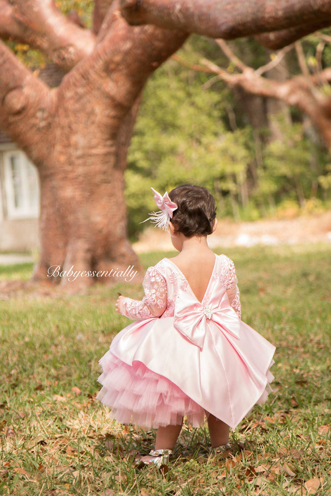 Amanda Dress Pink - Baby Essentially