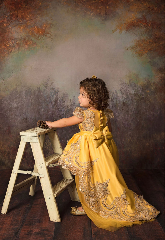 Esmeralda Dress Yellow - Baby Essentially