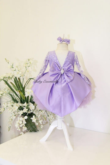 Amanda Dress Lavender - Baby Essentially