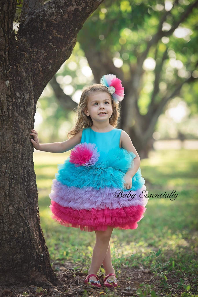 Peacock Dress - Baby Essentially