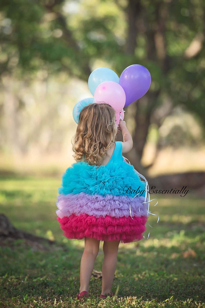 Peacock Dress - Baby Essentially